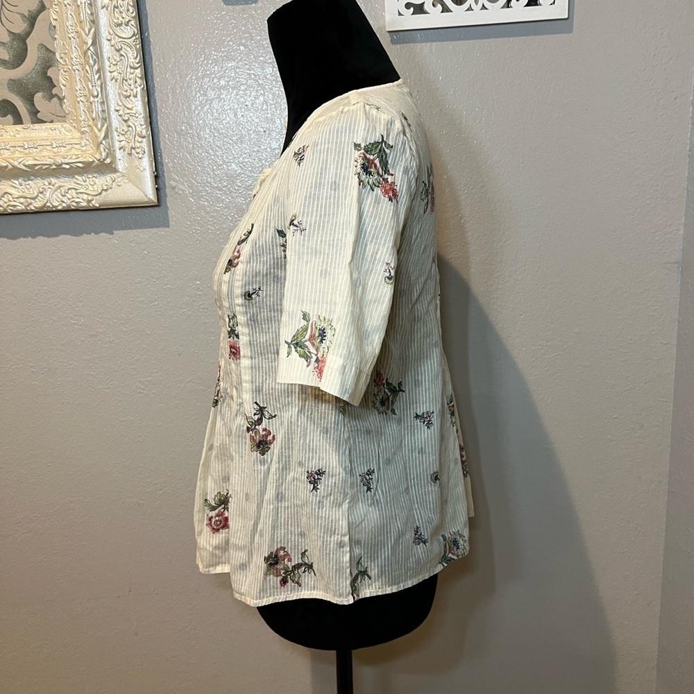 Maeve Floral Print Women's Top - Picture 8 of 13